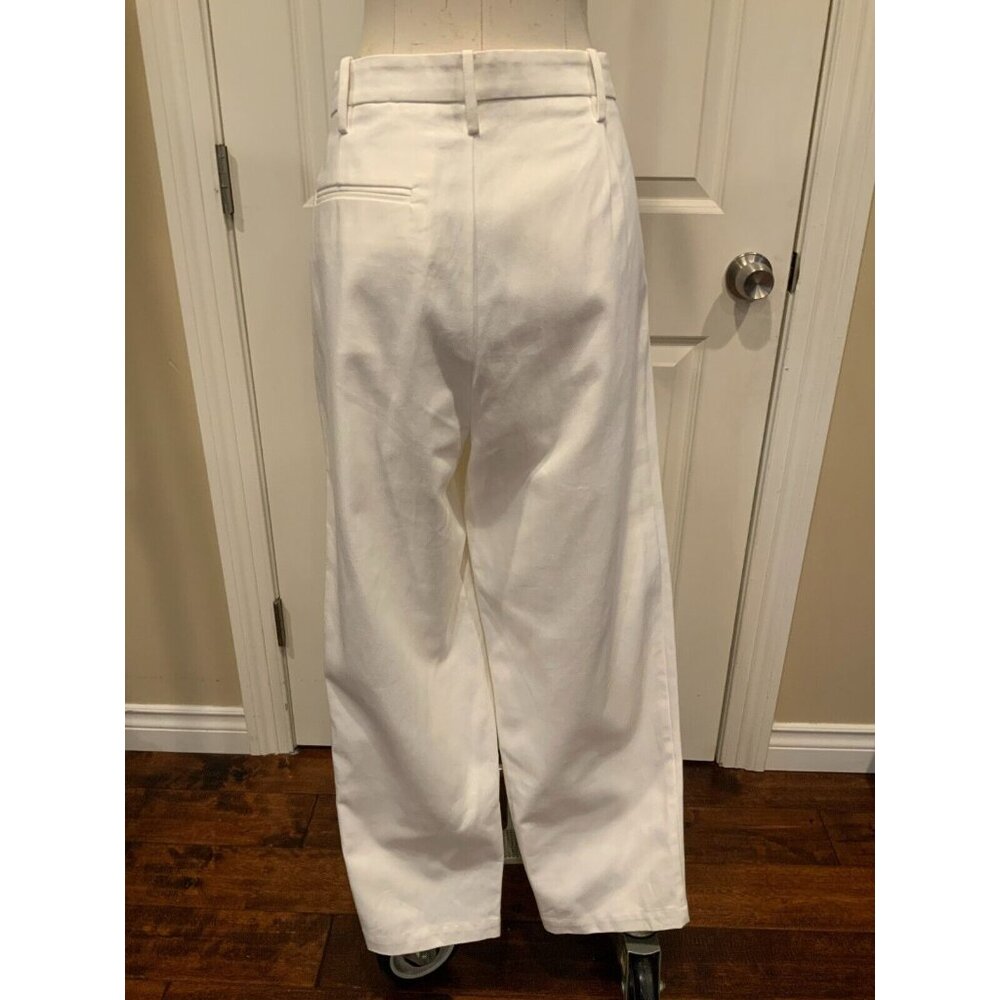 Sir The Label Men's White Ivory Mikkah Pant Pleated Fit Pants, Size 32, NWT! - Picture 6 of 10